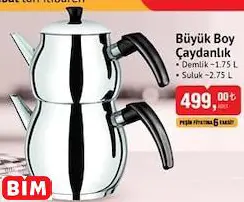 BÜYÜK BOY ÇAYDANLIK BÜYÜK BOY ÇAYDANLIK
